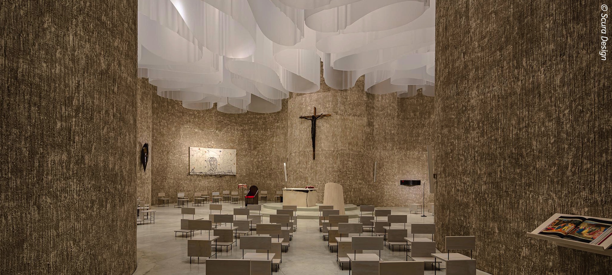 Apdi. Asociación Profesional de Diseñadores de Iluminación » Iglesia de  Santa Maria Goretti (Mormanno)